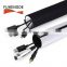 Cable Sleeves Soft Neoprene Cable Organizer Wrap Flexible Cord Cover Wire Hider with Hook & loop