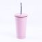 Hot Sale Custom Insulated Stainless Steel Water Bottle With Straw