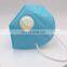 With Expiratory Valve Blue Fashion Face Mask with Design