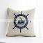 Factory Direct Custom Made Linen Pillow Printed Cushion pillow cover
