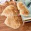 Wholesale modern grey faux fur sheepskin area rug carpet