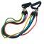 Wholesale Custom Exercise Sports 11 PCS Tube Resistance Bands Set