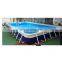 Factory Price Large Above Ground PVC Frame Pools, Steel Metal Frame Swimming Pool, Water Park Frame Pool For Sale