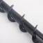 Spiral pipe single thread and thread twist drill rod for coal mining
