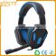 Fancy music stereo mega bass vibration fashion pc gaming headset with mic