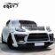 Wide body kit for Porsche cayenne 958 front bumper rear bumper wide flare and hood for Porsche cayenne 958 facelift