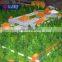 OEM high quality miniature landscape architectural model lighting pvc modular house