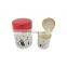 red kitchen sublimation custom beauty luxury creative porcelain ceramic candy sealed sweets food storage  jar set