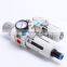 Professional Air Source Treatment Supplier AC3010-02D Automatic Drain AC Series Pneumatic FRL Three Units With Press Gauge