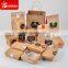 Disposable custom printed kraft food paper box for food