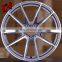 CH 3 Piece 18 24 Inch Women Rainbow Color Aluminum Alloy Car Screw Loader Car Part Wheel Hub Alloy Forged Wheels