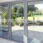 Interior Soundproof Patio Doors Double Glass Balcony Mute Aluminum Folding Doors