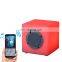 Wireless Speaker Manufacture factory rechargeable cordless Portable plastic music speaker with led lighting