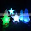 Christmas lights /Rechargeable 16 Colors PE Plastic Christmas Star Grow Holiday Lighting LED for Decoration