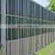 Custom PVC Zaun Streifen Hart Fence Privacy Protection Hard Pvc Strip Screen Fence 19cm*252cm,1450gsm
