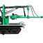 Self propelled type crawler walnut harvesting machine