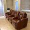 Private home theater sofa and chair combination space capsule electric movie hall audio-visual room villa leather sofa