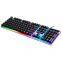 Hot Selling Colorful  Led Hybrid Backlit Mechanical Keyboard Switches RGB 104 Keys Waterproof Gaming Mechanical Keyboards