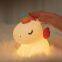 EGOGO USB Rechargeable Kids Night Light with Timer Portable Nursery Lamp Unicorn Silicone Nightlight for Boys Girls Bedroom