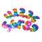 5 Inch Mini Automatic Self Inflatable Balloon Children Kids Birthday Party Decoration Number Shape Foil Balloon for Celemony