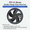220X220X60mm Ball Bearing Fan Round 22060 Fan 220V Electronics Cooling Motor for Industrial Machinery HVAC Systems Computers