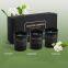 Factory Direct Black Jar Candles - Rose Sandalwood, Leather Scents, Long-Lasting Burn for Distributors