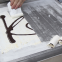 Machine à rouleaux de glace instantanée fra?chement congelée sur plaque froide plate pour glace frite en rouleaux