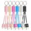 Cheapest Price Custom new products 2016 Nylon braided USB data cable 2in1 for promotioanl gift