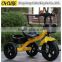 2016 China factory hot sale cheap baby kids tricycle / solid foam tire kids tricycle with back seat