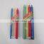 Colorful and white wax candle for daily lighting
