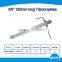 stainless steel tripod ground spikes with UNC 3/8 tripod replacement 120mm foot spikes for common camera tripod