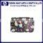 Wholesale canvas pu cosmetic bag promotional cosmetic bag