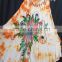 New fashion for lady with umbrella dress in India Professional Manufacturer Wholesale Rayon Tie Dye Umbrella Dress