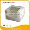 custom paper cupcake packaging box with window paper cake box with competitive price