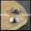 LFD-00C3 14MM Round Shape Pave Rhinestone Crystal Magnetic Clasp For Jewelry Making Bracelets necklace