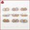 10mm triangle natural agate titanium AB druzy stone stud earrings