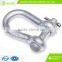 Zhuojiya Factory Wholesale Low Price Various Type Bow Shackle U.S Drop Forged D Shackle