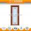 Wood grain quantity glass wooden swing door