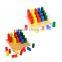 Math Teaching Aids Color and Shape Sorter Matching Professional Wooden Toys                        
                                                Quality Choice