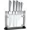 New Style Acrylic Stainless Steel Kitchen Knife Stand Holder