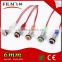 6MM Metal Red Yellow lamp 6v 12v 24v led pilot light With Wire