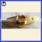 CNC lathe turning brass parts