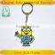 Fashion Cheapest custom pvc rubber keychains