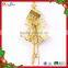 2015 Hot Sale Popular New Product Small Colorful Plastic Christmas Door Hanging Bell Decorations