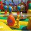 children animals kingdom inflatable bouncer fun city with ball pool