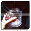 260ml Quality cilinder glass honey jar with screw top lid DH117
