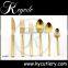 Gold cutlery set, copper cutlery, wedding knife and fork set                        
                                                Quality Choice