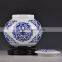 Blue and white wholesale ceramic mason jar for home decoration