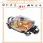 Electric Square Frying Grill Pan With 2 Layer Non-stick Coating                        
                                                Quality Choice