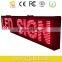 Small Pixel Indoor Single Red LED Strip for Advertising (P4)